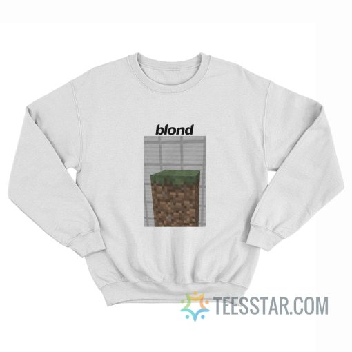 Blond Frank Ocean Minecraft Sweatshirt